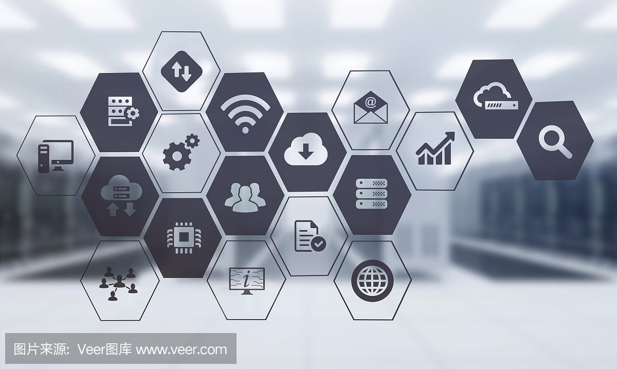 服務(wù)器矢量圖標(biāo)平坦